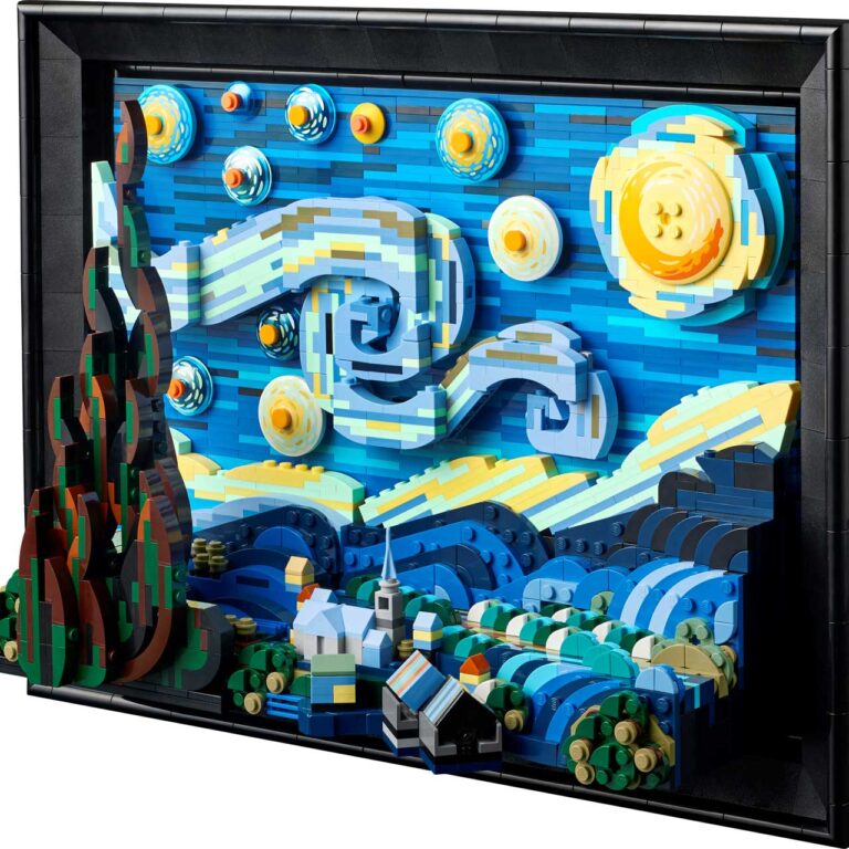 LEGO 21333 Ideas Vincent van Gogh - De sterrennacht - LEGO 21333 alt3