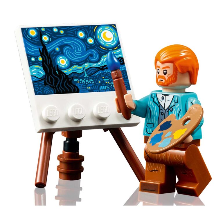 LEGO 21333 Ideas Vincent van Gogh - De sterrennacht - LEGO 21333 alt5