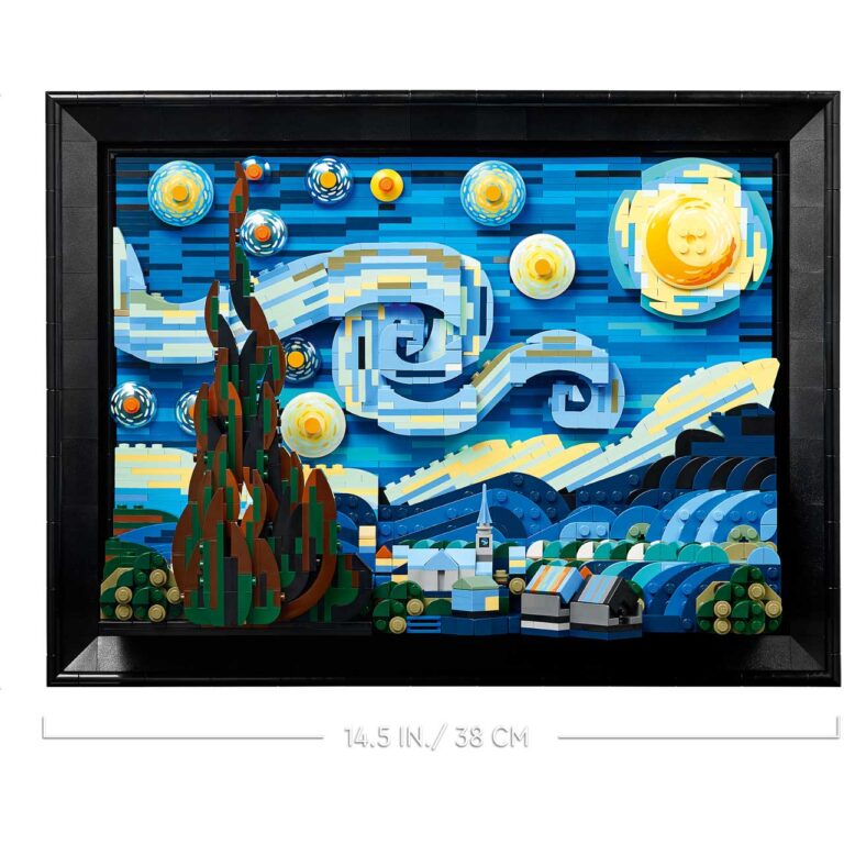 LEGO 21333 Ideas Vincent van Gogh - De sterrennacht - LEGO 21333 alt6