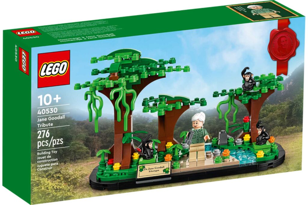 LEGO 40530 Jane Goodall Eerbetoon
