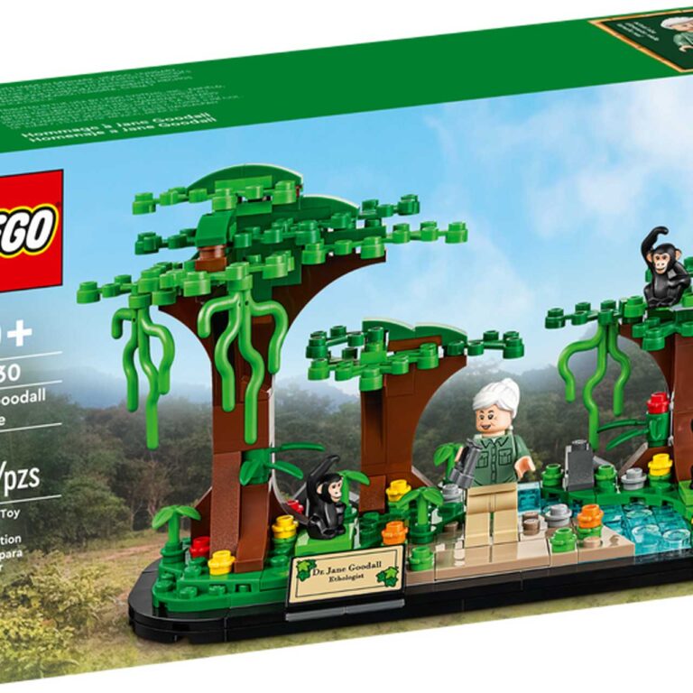 LEGO 40530 Jane Goodall Eerbetoon