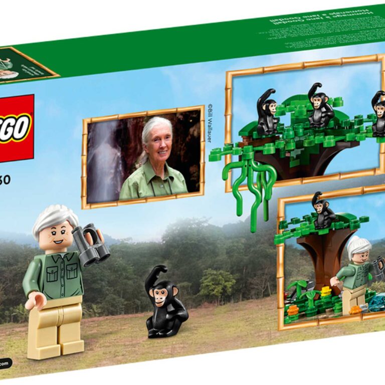 LEGO 40530 Eerbetoon aan Jane Goodall - LEGO 40530 Jane Goodall Tribute 2