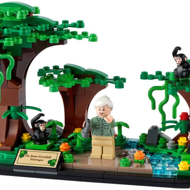 LEGO 40530 Eerbetoon aan Jane Goodall - LEGO 40530 Jane Goodall Tribute 3