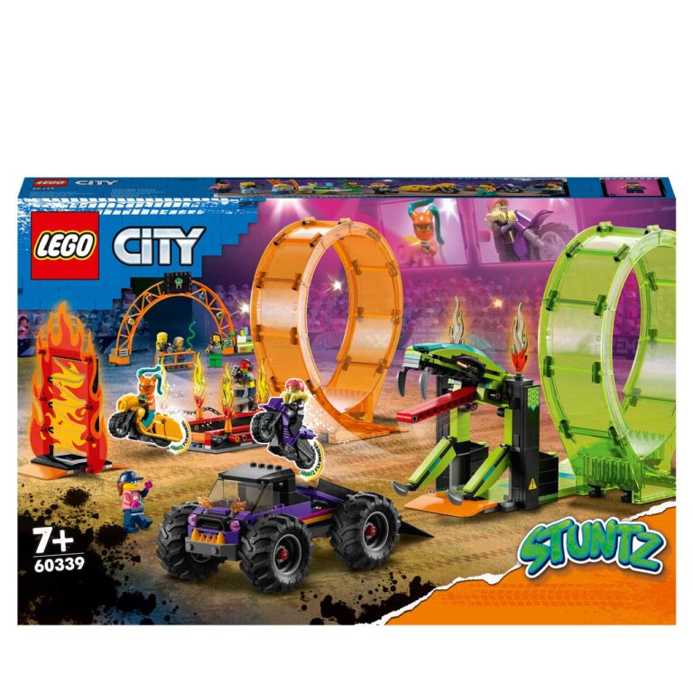 LEGO 60339 City Dubbele looping stuntarena - LEGO 60339 L1 1