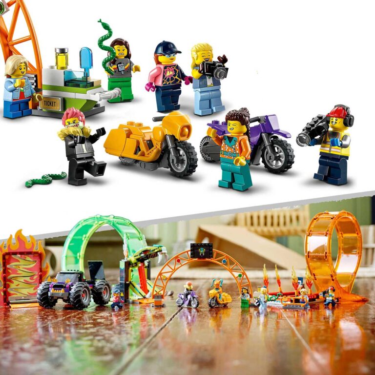 LEGO 60339 City Dubbele looping stuntarena - LEGO 60339 L28 7