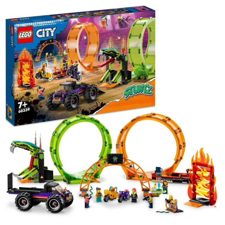 LEGO 60339 City Dubbele looping stuntarena - LEGO 60339 L2 2