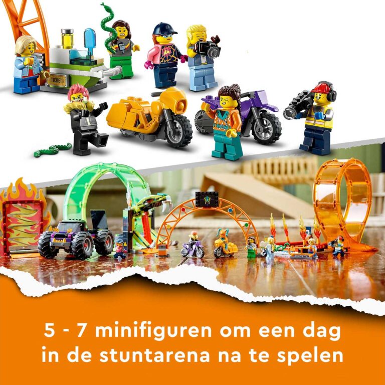 LEGO 60339 City Dubbele looping stuntarena - LEGO 60339 L38 14