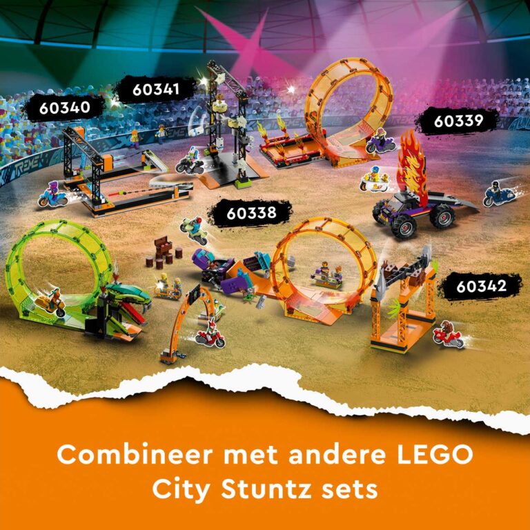 LEGO 60339 City Dubbele looping stuntarena - LEGO 60339 L39 15