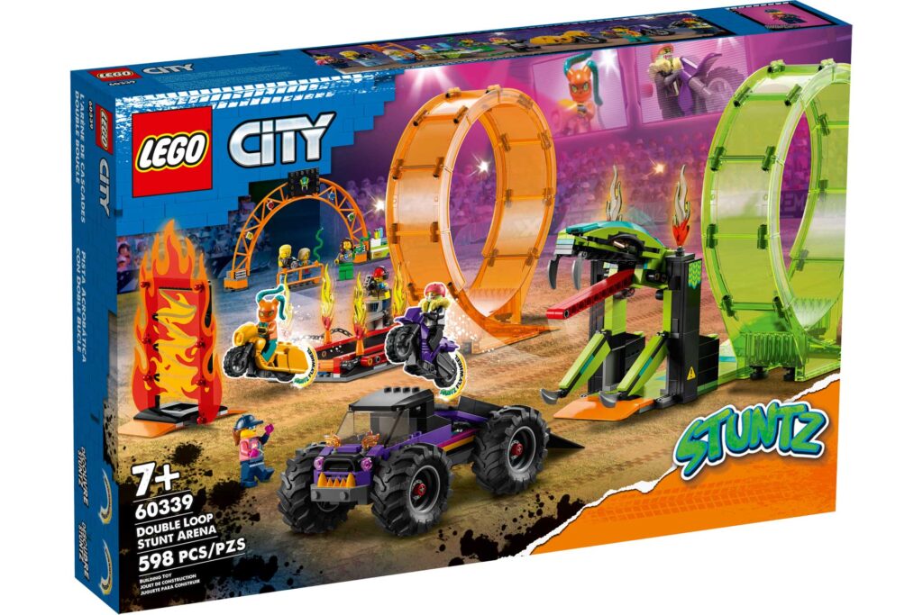 LEGO 60339 City dubbele looping stuntarena