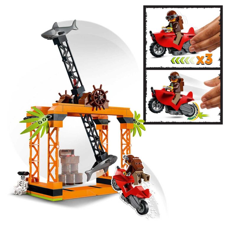 LEGO 60342 City De haaiaanval stuntuitdaging - LEGO 60342 L25 4