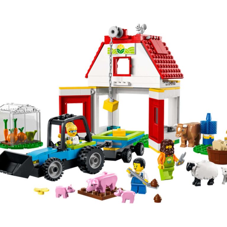 LEGO 60346 City Schuur en boerderijdieren - LEGO 60346