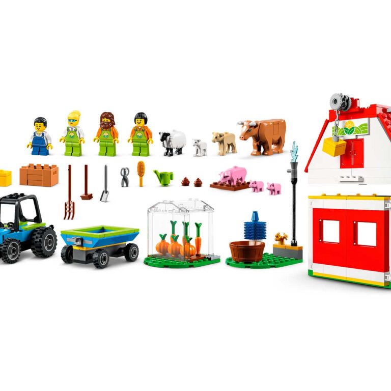 LEGO 60346 City Schuur en boerderijdieren - LEGO 60346 alt2