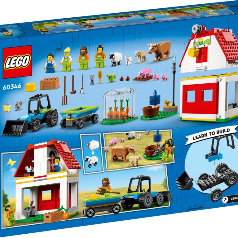 LEGO 60346 City Schuur en boerderijdieren - LEGO 60346 alt7