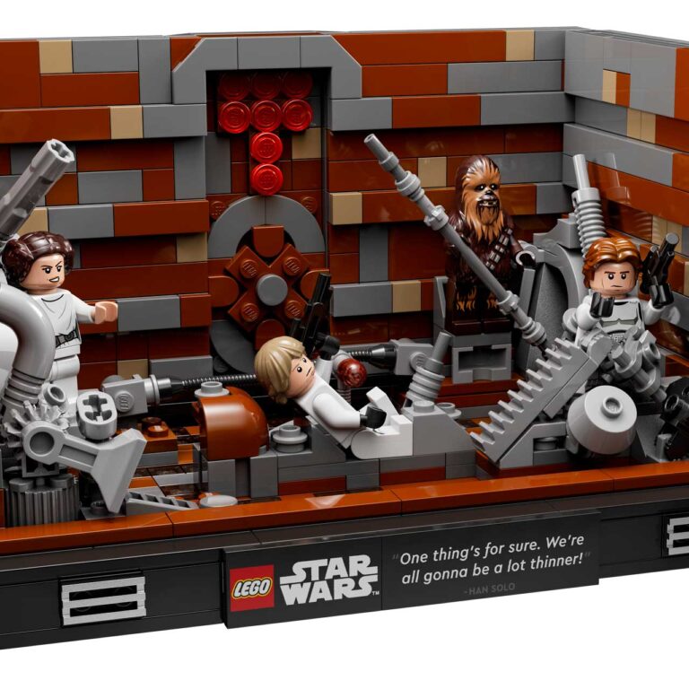 LEGO 75339 Star Wars Death Star Afvalpers diorama - LEGO 75339