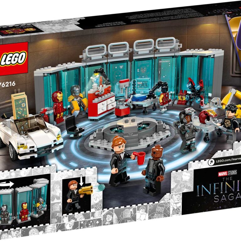 LEGO 76216 Marvel Iron Man Wapenkamer - LEGO 76216 alt5