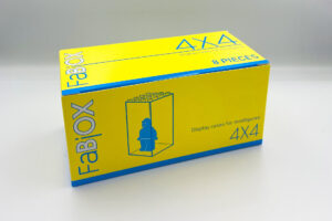 FaBiOX 4x4 case opbergdoosje in bundel van 8