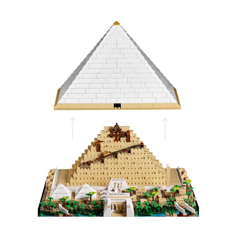 LEGO 21058 Architecture de grote piramide van Gizeh - LEGO 21058 alt7