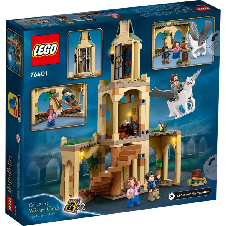 LEGO 76401 Harry Potter Zweinstein Binnenplaats: Sirius’ redding - LEGO 76401 Box5 v39