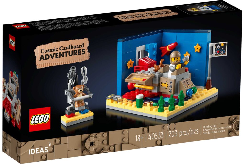 Mm Intiem maximaliseren LEGO 40533 Promotional Avonturen van de kartonnen Kinderraket - Unieke  Bricks - Passie voor LEGO®