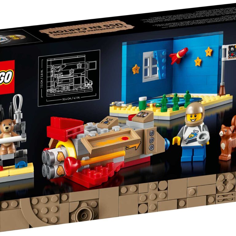 LEGO 40533 Promotional Avonturen van de kartonnen Kinderraket - 40533 alt2