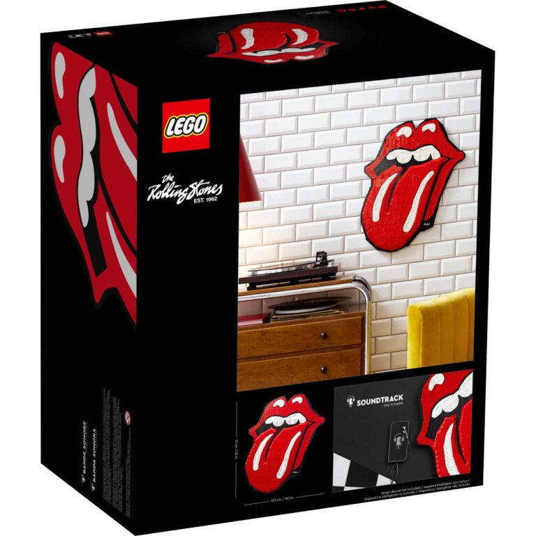 LEGO 31206 - LEGO ART The Rolling Stones - LEGO 31206 alt3