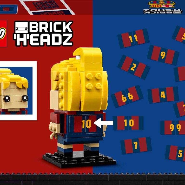 LEGO 40542 Brickheadz FC Barcelona - 40542 Box6 V29