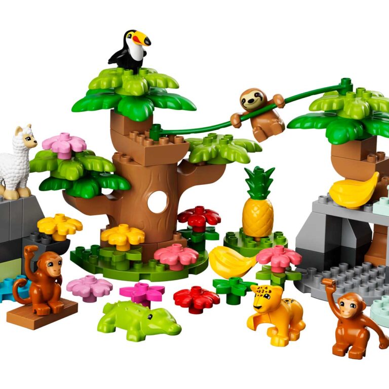 LEGO 10973 DUPLO Wilde dieren van Zuid-Amerika - LEGO 10973