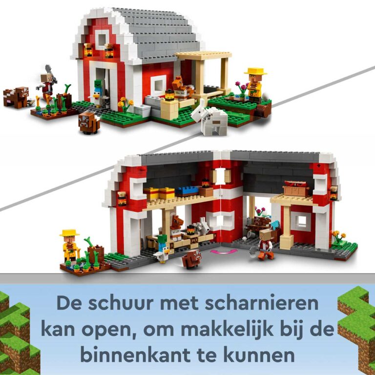 LEGO 21187 Minecraft De rode schuur - LEGO 21187 L35 10