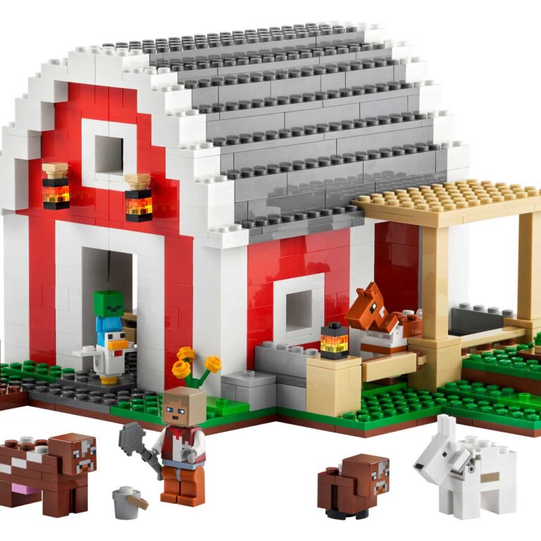 LEGO 21187 Minecraft De rode schuur - LEGO 21187 L54 3