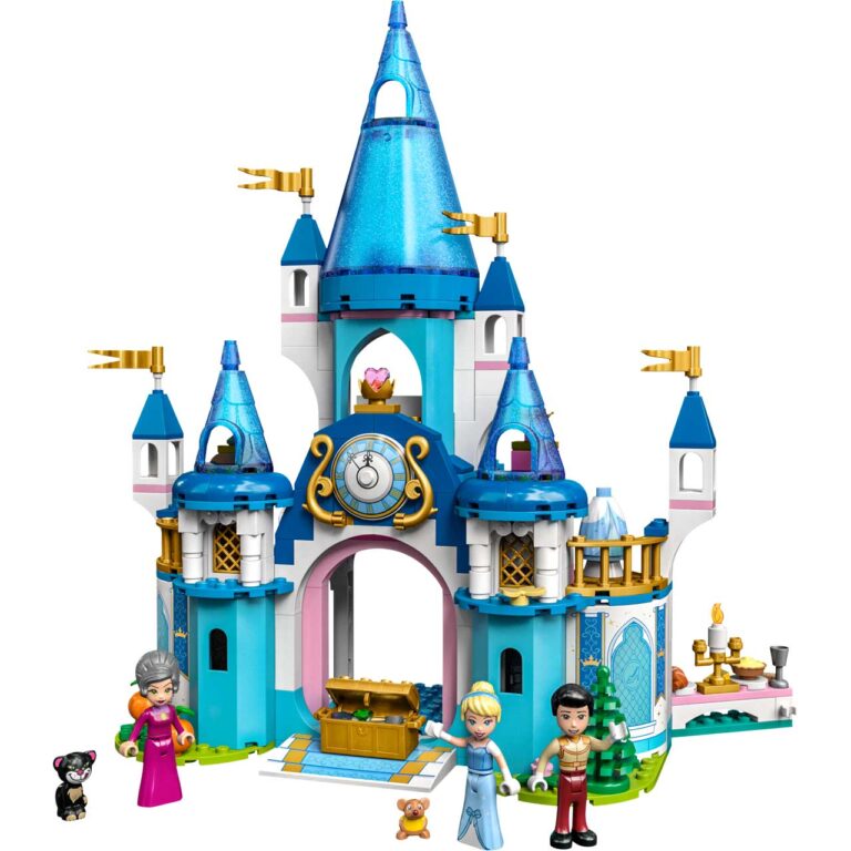 LEGO 43206 Disney Princess Het kasteel van Assepoester en de knappe prins - LEGO 43206
