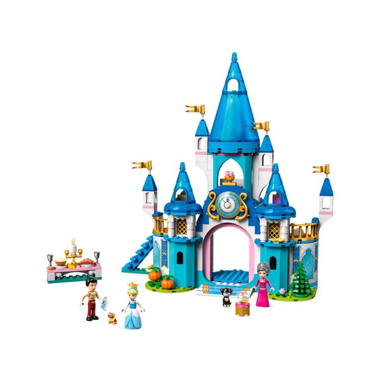 LEGO 43206 Disney Princess Het kasteel van Assepoester en de knappe prins - LEGO 43206 alt2