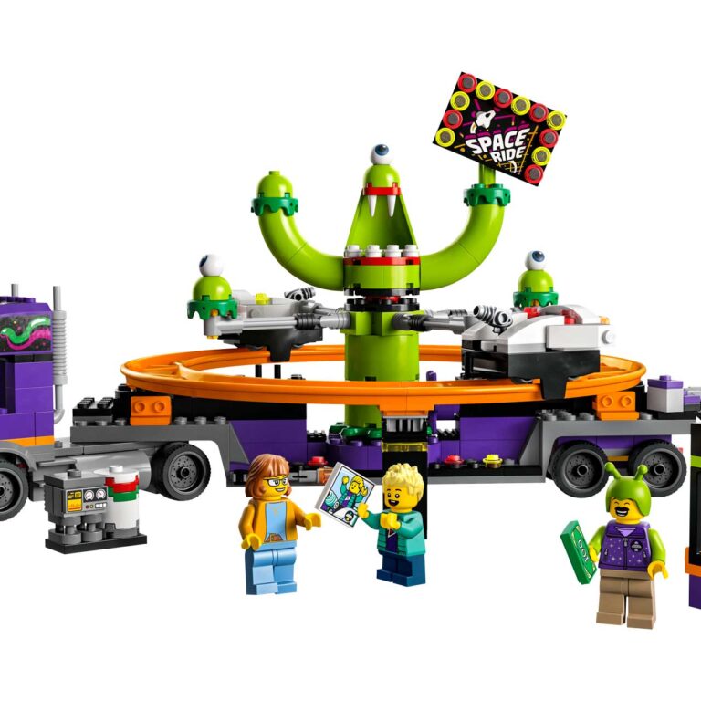 LEGO 60313 City Ruimtereis pretwagen - LEGO 60313