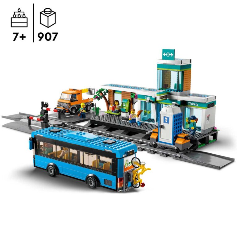 LEGO 60335 City Treinstation - LEGO 60335 L25 4