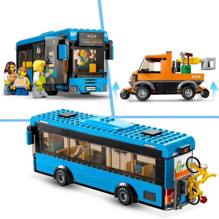LEGO 60335 City Treinstation - LEGO 60335 L27 6