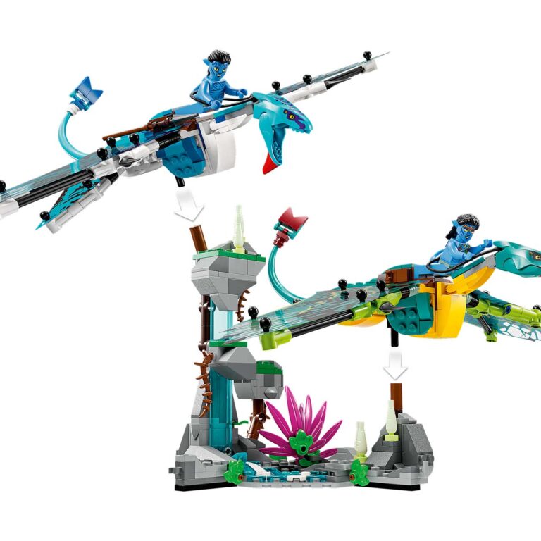 LEGO 75572 Avatar Jake & Neytiri’s eerste vlucht op de Banshee - LEGO 75572 alt5
