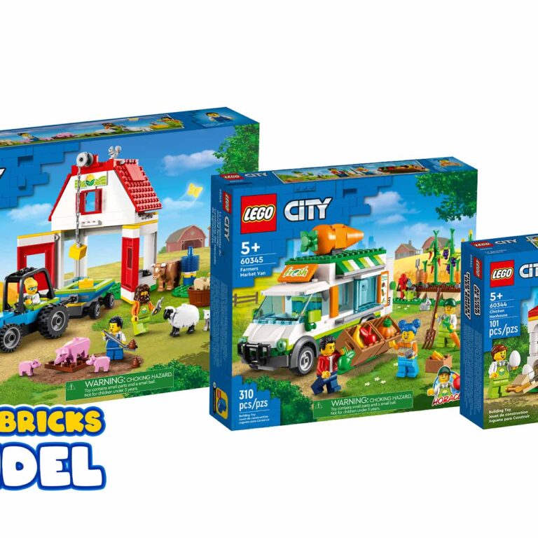 LEGO City Farm 3 sets bundel - LEGO city farm bundel 3sets