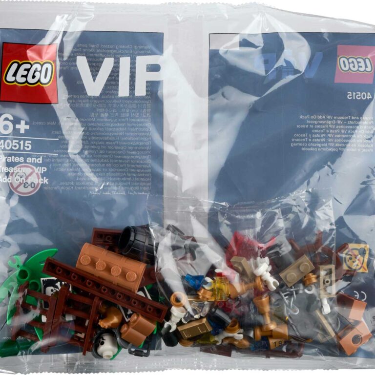 LEGO 40515 VIP Polybag Piraten en schatten uitbreidingspakket - LEGO 40515 alt1