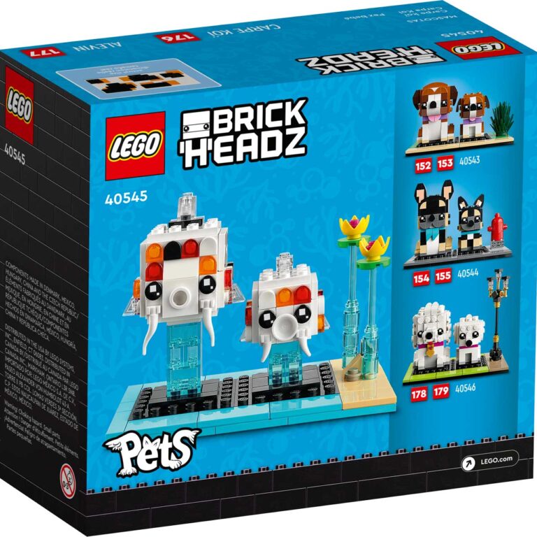 LEGO 40545 BrickHeadz Koikarper - LEGO 40545 alt5