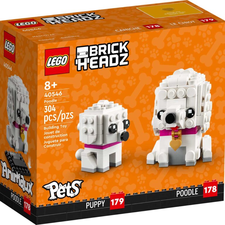 LEGO 40546 Brickheadz Poedel