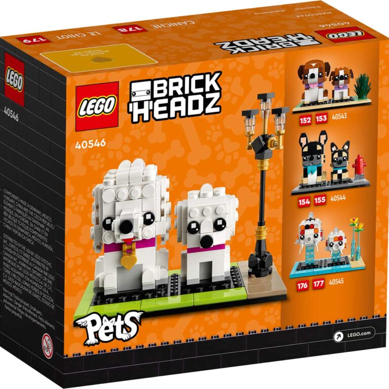 LEGO 40546 BrickHeadz Poedel - LEGO 40546 alt5