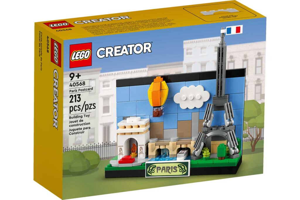 LEGO 40568 Ansichtkaart uit Parijs