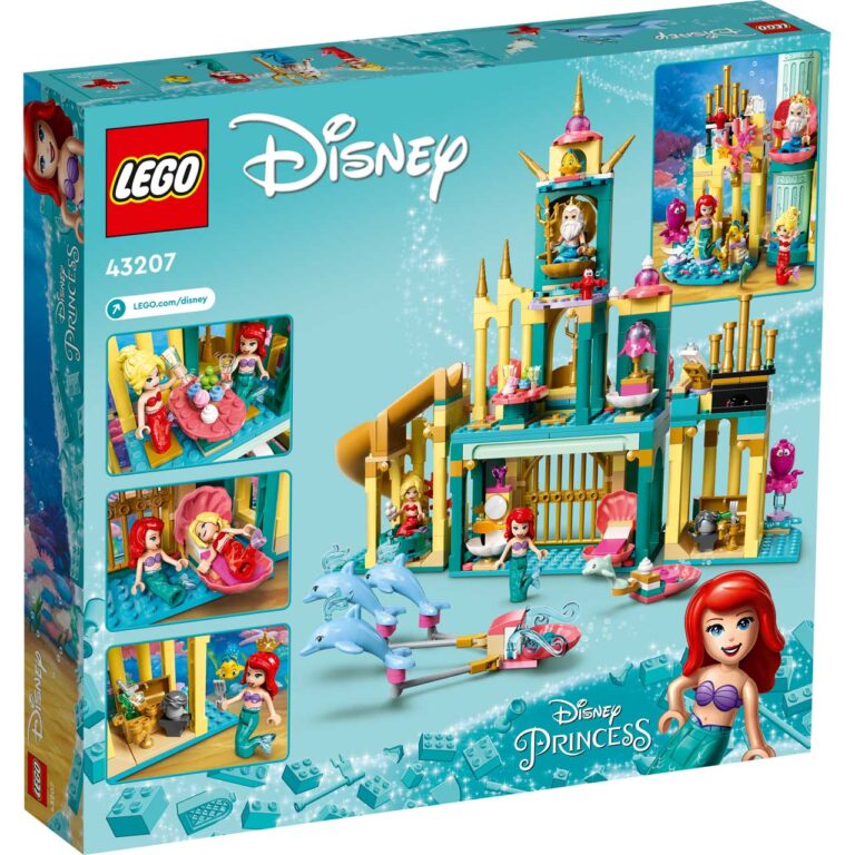 LEGO 43207 Disney Ariëls onderwaterpaleis - LEGO 43207 alt6