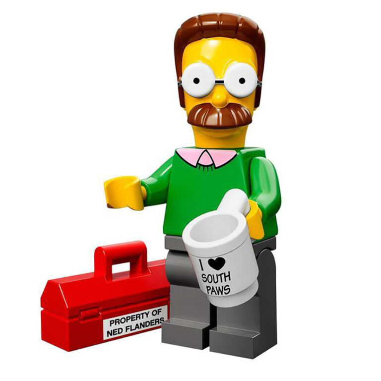 LEGO 71005 Minifiguren De Simpsons Serie - Ned Flanders - LEGO 71005 ned flanders