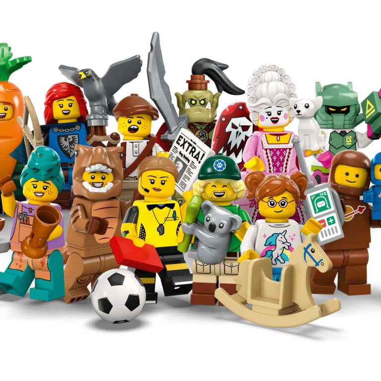 LEGO 71037 - Minifiguren Complete serie 24 (opengeknipte zakjes) - LEGO 71037
