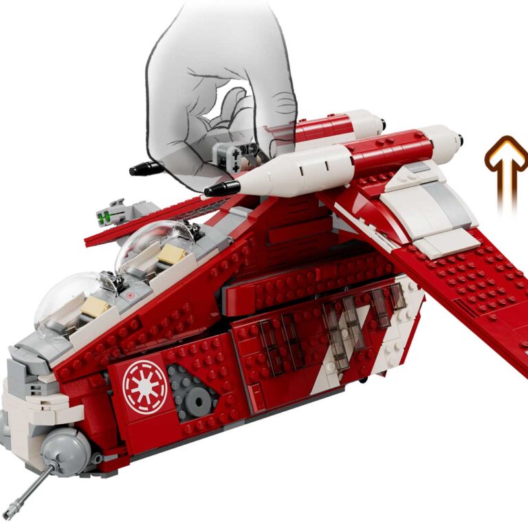 LEGO 75354 Star Wars Coruscant Guard Gunship - 75354 alt3