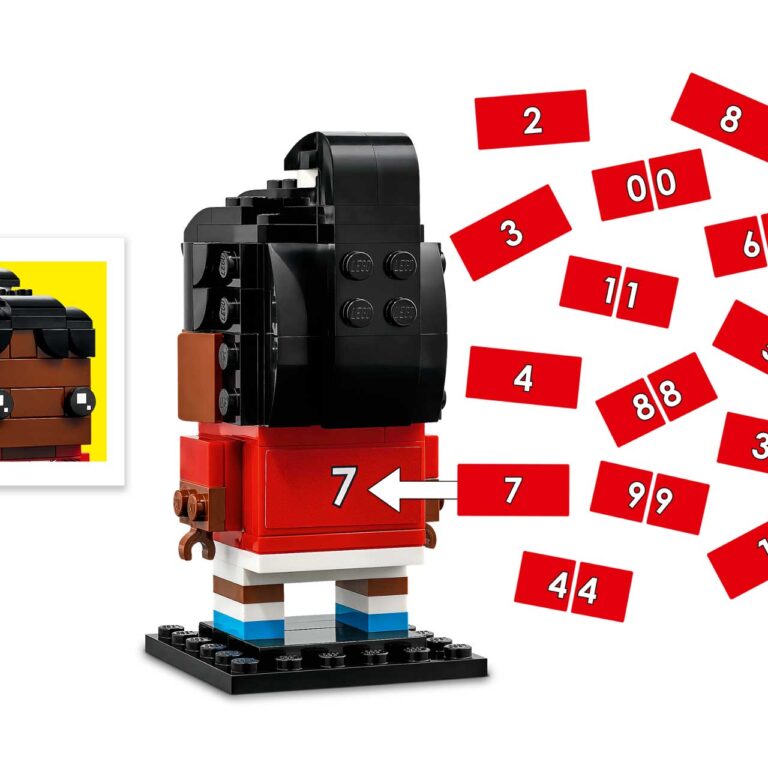 LEGO 40541 Brickheadz Manchester United - LEGO 40541 alt8