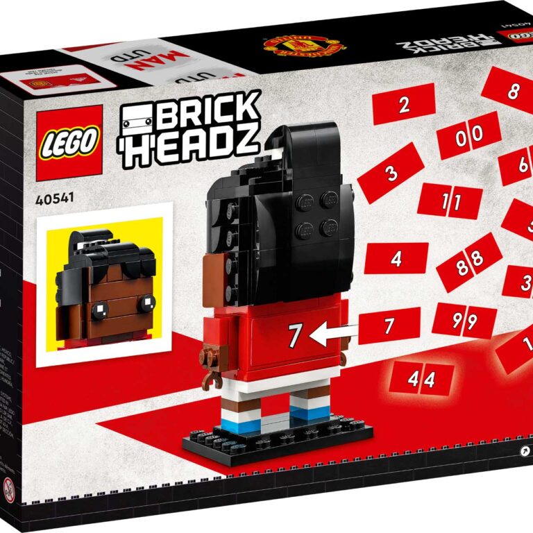 LEGO 40541 Brickheadz Manchester United - LEGO 40541 alt9
