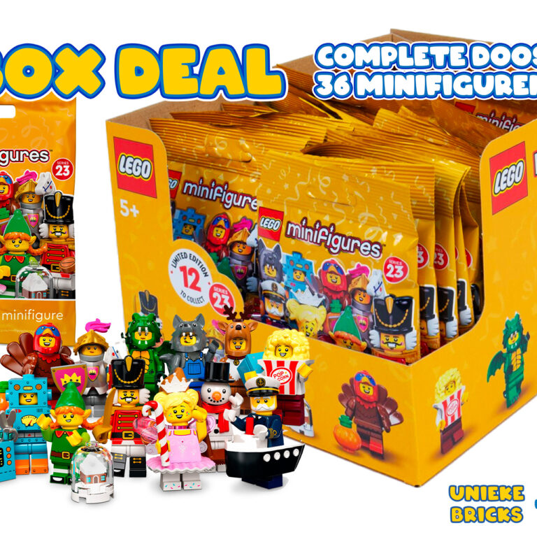 LEGO 71034 Minifiguren Serie 23 Bouwsteentjes box (36 zakjes) - LEGO 71034 full box bouwsteentjes