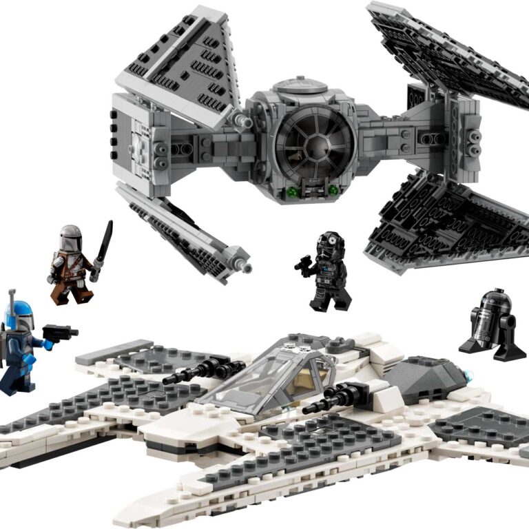 LEGO 75348 Star Wars Mandalorian Fang Fighter en de TIE Interceptor - LEGO 75348