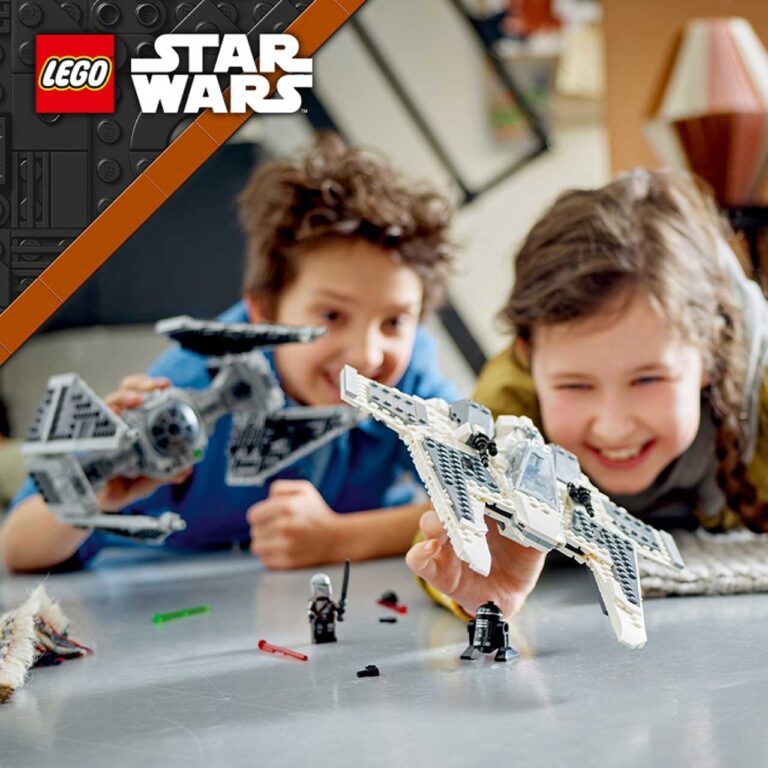 LEGO 75348 Star Wars Mandalorian Fang Fighter en de TIE Interceptor - LEGO 75348 Hero1 Standard Small